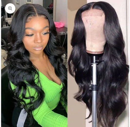 5x5 Transparent Lace Closure Wig